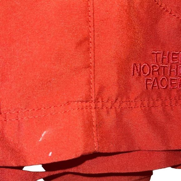 The North Face Class V Cargo shorts belted rhubarb red SZ M - Picture 6 of 7